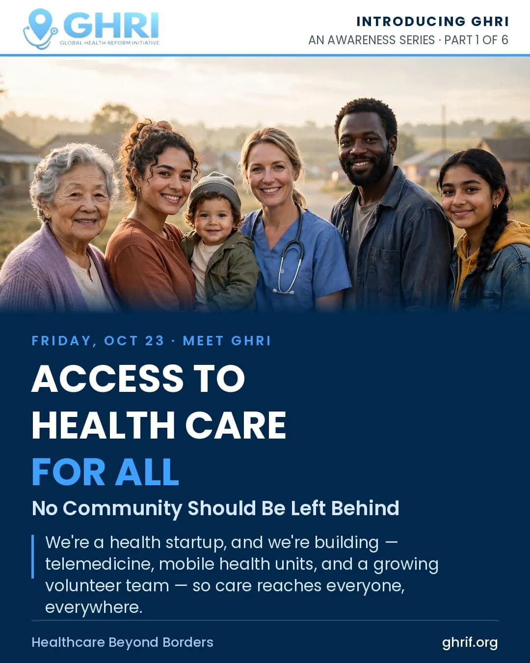 GHRI — Access to health care for all